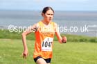 Rosie Smith (Durham City) leads the womens Pier to Pier, South Shields. Photo: David: David T. Hewitson/Sports for All Pics